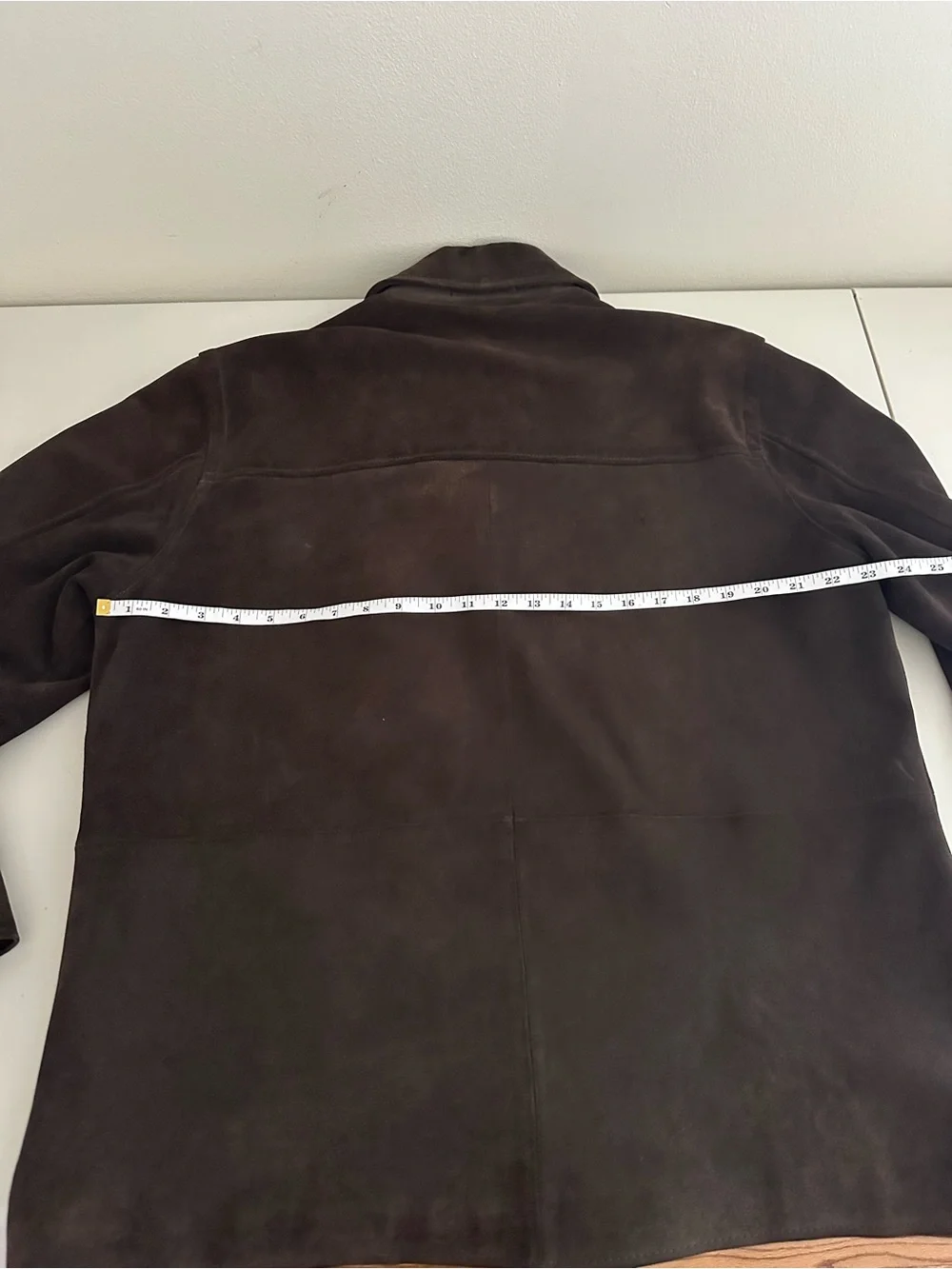 Vtg J.Crew Brown Suede Leather Jacket M Quilted Lined Coat 90s Barn Coat Heavy